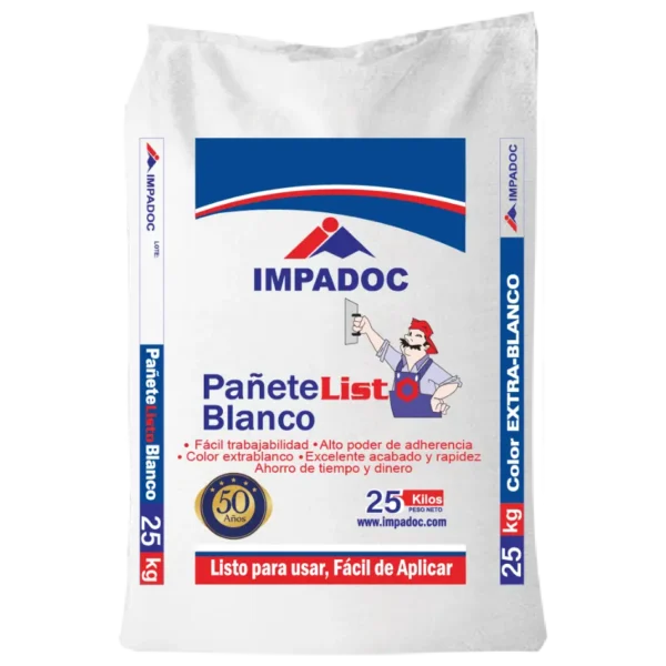 Pañete Listo Blanco